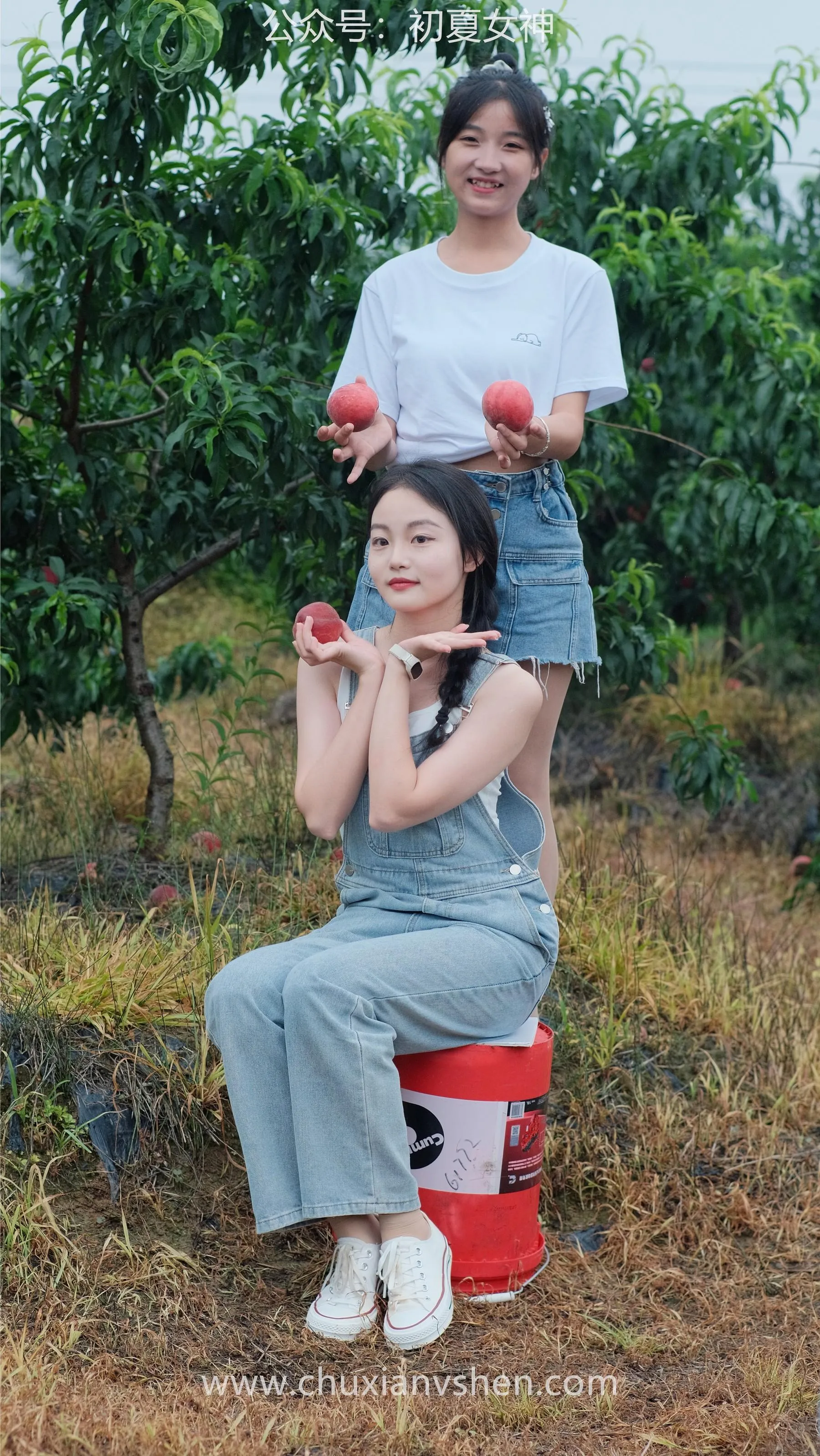 初夏女神 NO.055 双双点点 桃园姐妹 [172P]插图6
